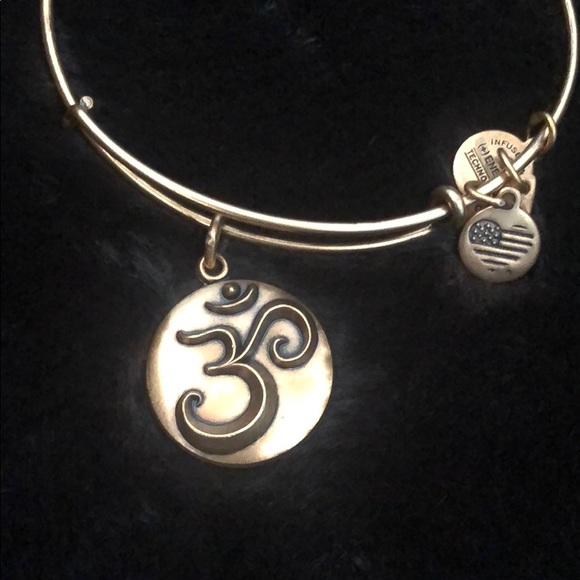 Alex And Ani - Om Bangle - Picture 2 of 3